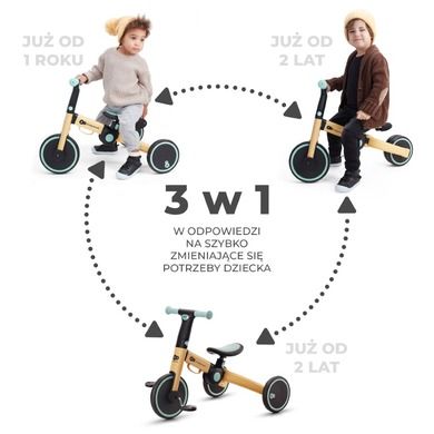 Kinderkraft, 4trike, tricicleta, Sunflower Blue