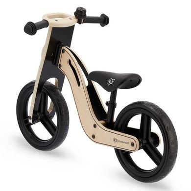 Kinderkraft, Uniq, bicicleta fara pedale din lemn, mix