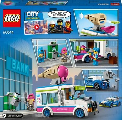 LEGO City, Politia in urmarirea furgonetei cu inghetata, 60314