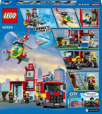LEGO City, Remiza de pompieri, 60320