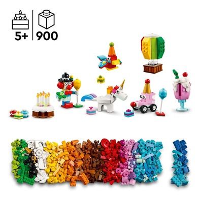 LEGO Classic, Cutie de petrecere creativa, 11029