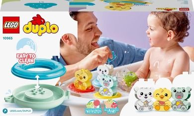 LEGO DUPLO, Prima mea distractie la baie: Tren cu animale plutitoare, 10965