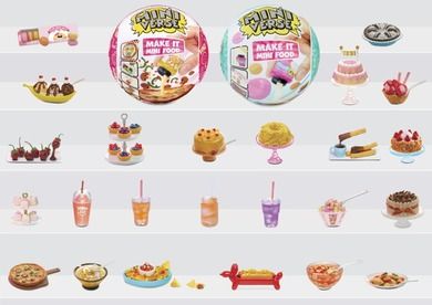 MGA's Miniverse Food, Cafe, set surpriza, 1 buc.