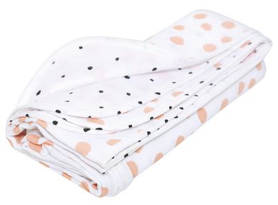 Motherhood, Paturica de muselina 100-120 cm cu doua straturi, Pink Splashes