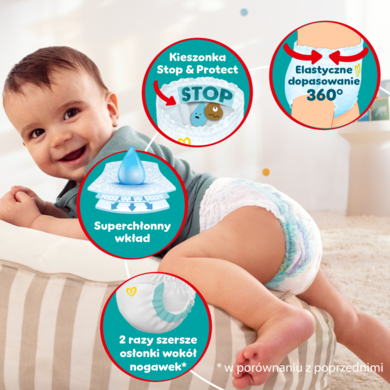 Pampers Pants, scutece-chilotel marimea 6, 19, 14-19 kg, 19 buc.