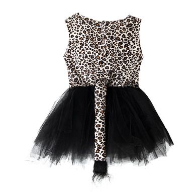 Smiki, Leopard, rochita, costum pentru copii, 3-4 ani