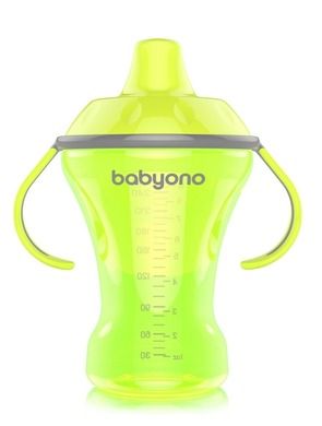 BabyOno, Natural Nursing, cana anticurgere cu cioc tare, 260 ml