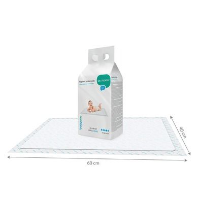 BabyOno, protectii impermeabile de unica folosinta, 40-60 cm, 20 buc.
