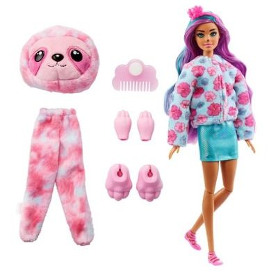 Barbie, Cutie Reveal, Lenes, serie 2, papusa si accesorii