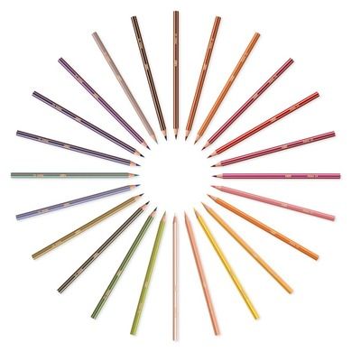 Bic, Kids, Eco Evolution Stripes, creioane, 18 culoare