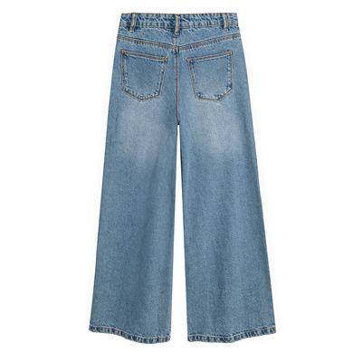 Cool Club, Blugi pentru fete, tip wide leg, denim