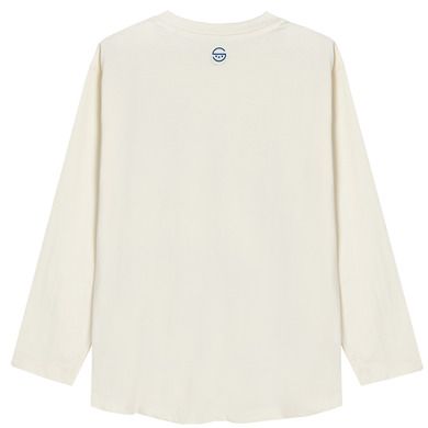 Cool Club, Bluza cu maneca lunga pentru baieti, ecru, imprimeu Future is now
