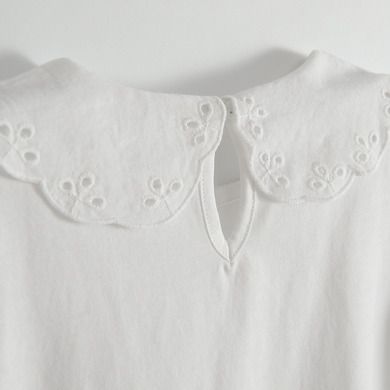 Cool Club, Bluza cu maneca scurta pentru fete, alb
