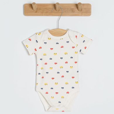 Cool Club, Body cu maneca scurta pentru baieti, mix, set, 3 buc.