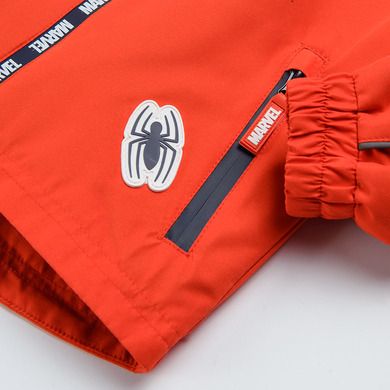 Cool Club, Geaca de ploaie cu gluga pentru baieti, rosu, imprimeu Spider-Man
