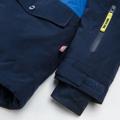 Cool Club, Geaca de ski cu gluga pentru baieti, culoare bleumarin si albastru, umplutura PrimaLoft