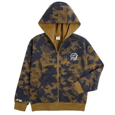 Cool Club, Hanorac cu fermoar pentru baieti, model camuflaj