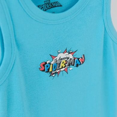 Cool Club, Maiou pentru baieti, mix de culori, set 3 buc., imprimeu Spider-Man
