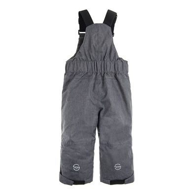 Cool Club, Pantaloni de schi cu bretele pentru baieti, negru-grafit