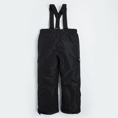 Cool Club, Pantaloni de schi pentru baieti, negru, umplutura PrimaLoft