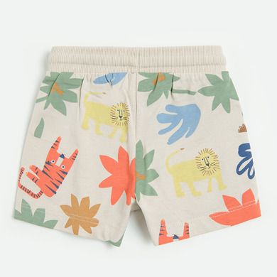 Cool Club, Pantaloni scurti pentru baieti, gri, kaki, set, 2 buc.