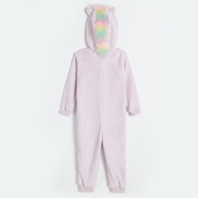 Cool Club, Pijama-salopeta pentru fete, violet, model unicorn