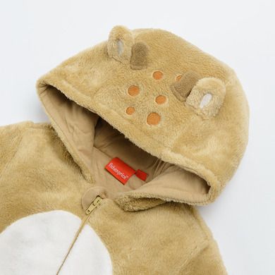 Cool Club, Pijama tip salopeta calduroasa pentru copii, galben, Fisher-Price