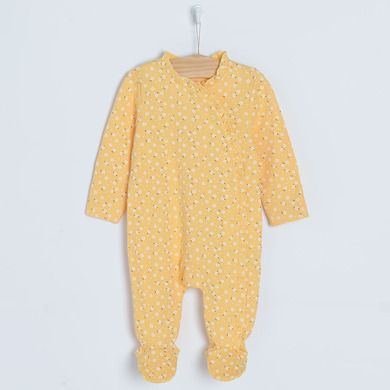 Cool Club, Pijama tip salopeta pentru fete, galben, roz, set, 2 buc.