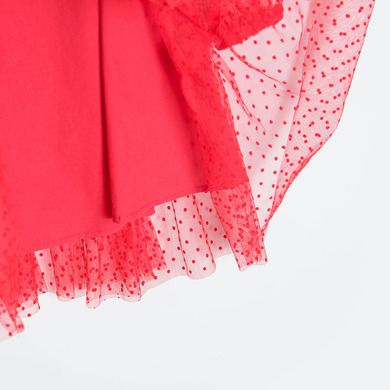 Cool Club, Rochie cu maneca lunga pentru fete, rosu
