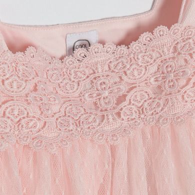 Cool Club, Rochie cu maneca scurta pentru fete, roz