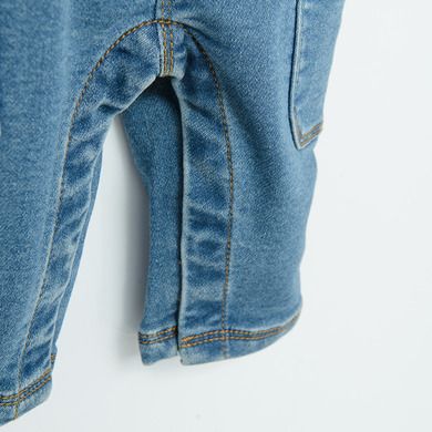 Cool Club, Salopeta de blugi pentru baieti, denim, cu buzunare