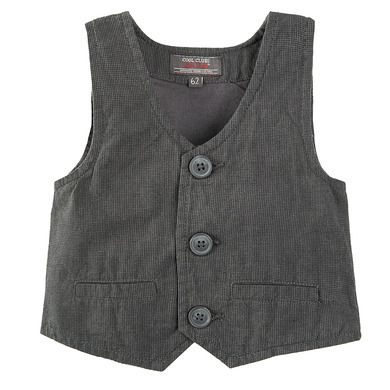 Cool Club, Set pentru baieti, body-camasa cu maneca lunga, vesta, pantaloni din material textil, papion, mix