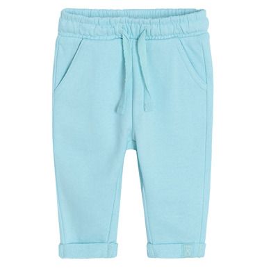 Cool Club, Set pentru fete, Body cu maneca scurta, Pantaloni trening, ecru-menta verde