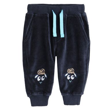 Cool Club, Trening pentru baieti, velur, bleumarin, imprimeu Little adventure dude