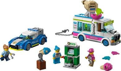 LEGO City, Politia in urmarirea furgonetei cu inghetata, 60314