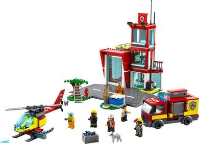 LEGO City, Remiza de pompieri, 60320
