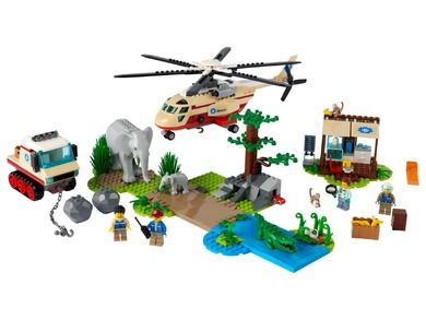 LEGO City Stunt, Operatiune de salvare a animalelor salbatice, 60302