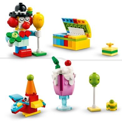 LEGO Classic, Cutie de petrecere creativa, 11029