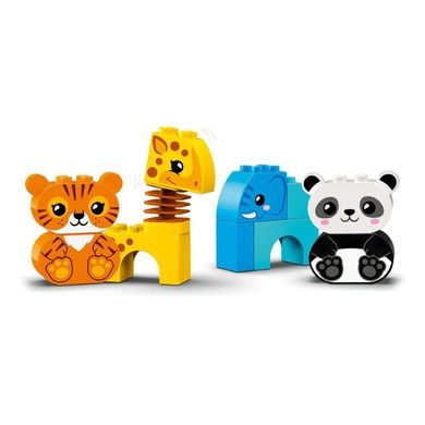 LEGO DUPLO Creative Play, Primul meu tren cu animale, 10955