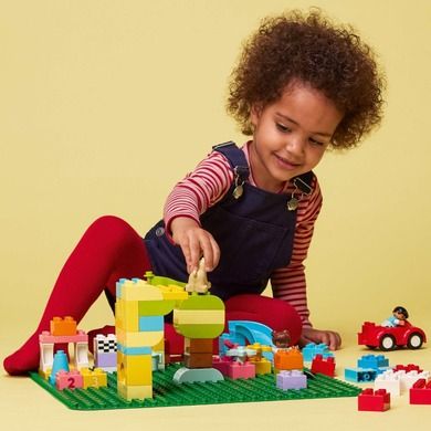 LEGO DUPLO, Placa de constructie verde, 10980