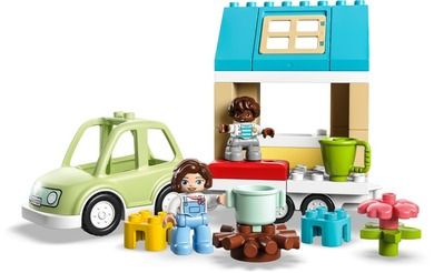 LEGO DUPLO, Town Casa de familie pe roti, 10986