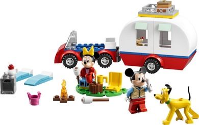 LEGO Mickey and Friends, Camping cu Mickey Mouse si Minnie Mouse, 10777