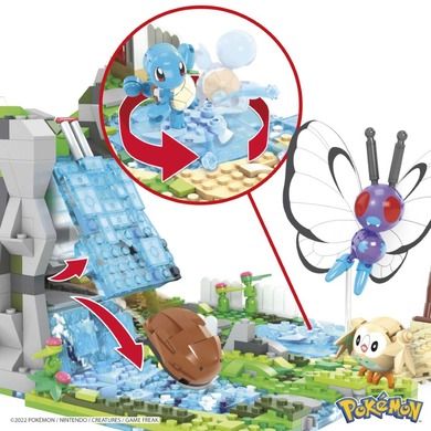 MEGA Pokemon, Marea aventura in jungla, 1362 piese, set