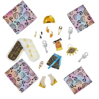 Monster High, Fear Idescent, Cleo de Nile, papusa cu accesorii
