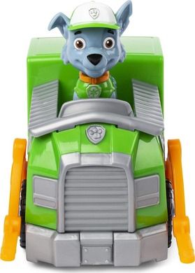 Paw Patrol, Rocky, vehicul cu figurina