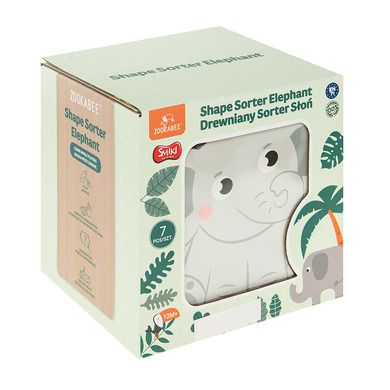 Smiki, Elefant, jucarie de potrivire a formelor