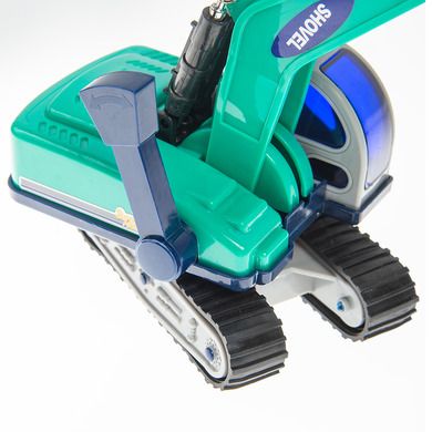 Smiki, Mini Dump & Shovel, autobasculanta cu excavator, vehicul