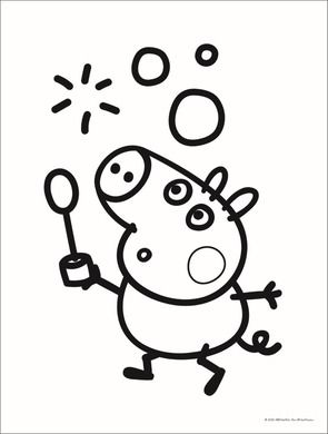 Trefl, Purcelusa Peppa, Baby Maxi, puzzle, 2-10 piese