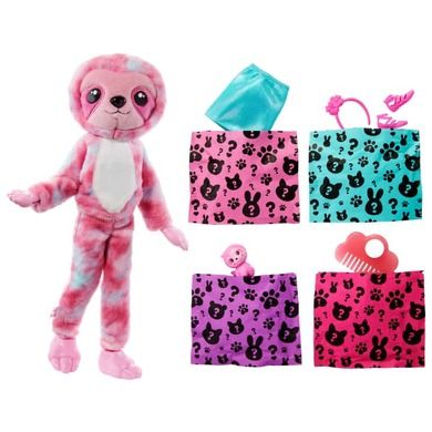 Barbie, Cutie Reveal, Lenes, serie 2, papusa si accesorii