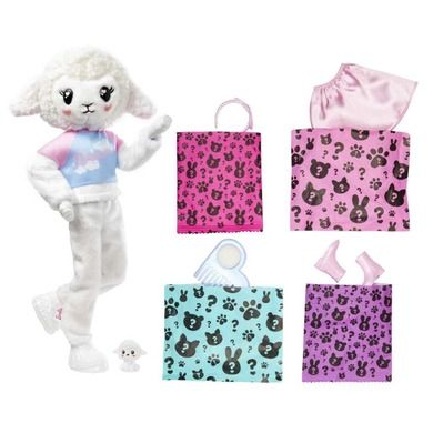 Barbie, Cutie Reveal, papusa oaie si accesorii